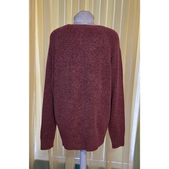 VOLCOM Women's‎ Pull Over Crewneck Sweater XL NWT Rust - Picture 2 of 6